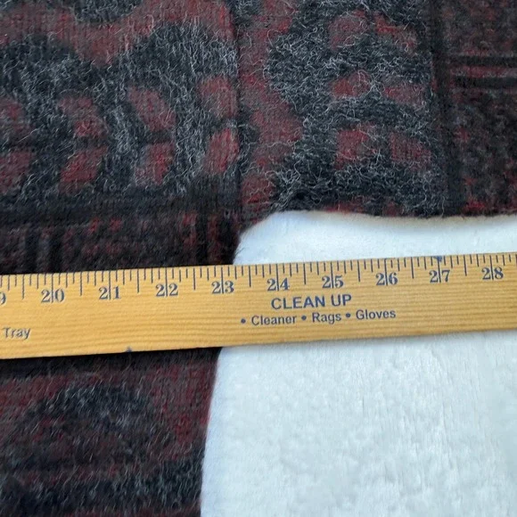 VTG Tejidos Ruminahui Sweater Adult Lg WOOL Cardigan Aztec Alpaca Llama